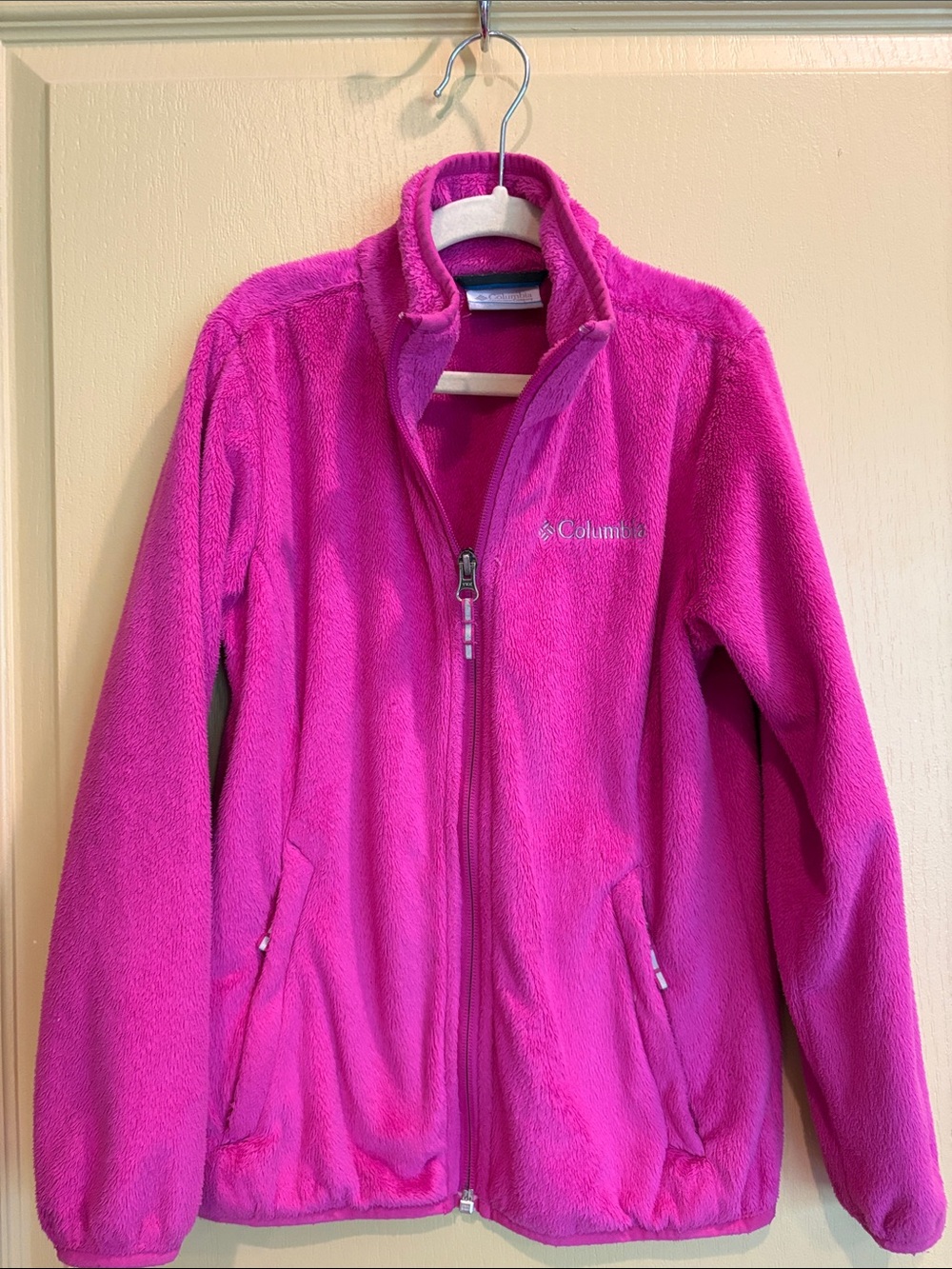 Columbia Kids Fleece Jacket - Hot Pink